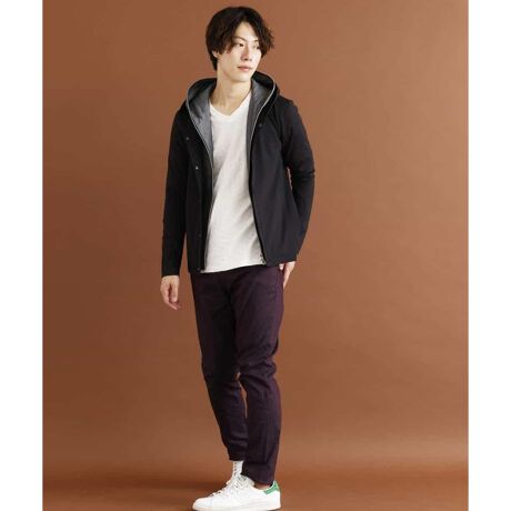 レイヤード ダブルフード ノイズポンチレイヤードパーカー Mkオム Mk Homme Mkjjo211 ファッション通販 マルイウェブチャネル