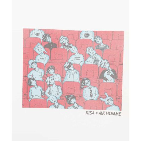 先行予約 男女兼用ユニセックスアイテム ｋｉｓａ ｍｋオム イラストレーターコラボロンｔシャツカッ Mkオム Mk Homme Mkkar ファッション通販 マルイウェブチャネル