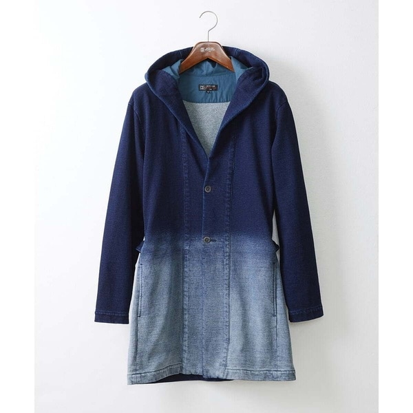 MKオム（MK homme）/グラデーションデニムジャージ ロングパーカー グラデーションデニムジャージ ロングパーカー | MKオム(MK homme