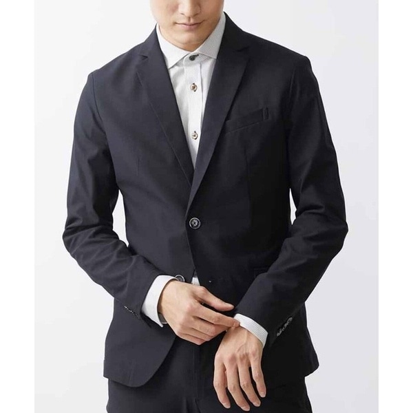 ブライトナローストライプスーツベスト（同素材セットアップあり