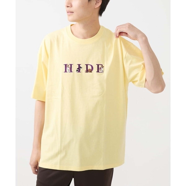 美品 CHAGE&ASKA NOT AT ALL NICOLE Tシャツ M ユニセックスで着られる】Tシャツ/HIDE&SEEKアニマル刺繍 | MK