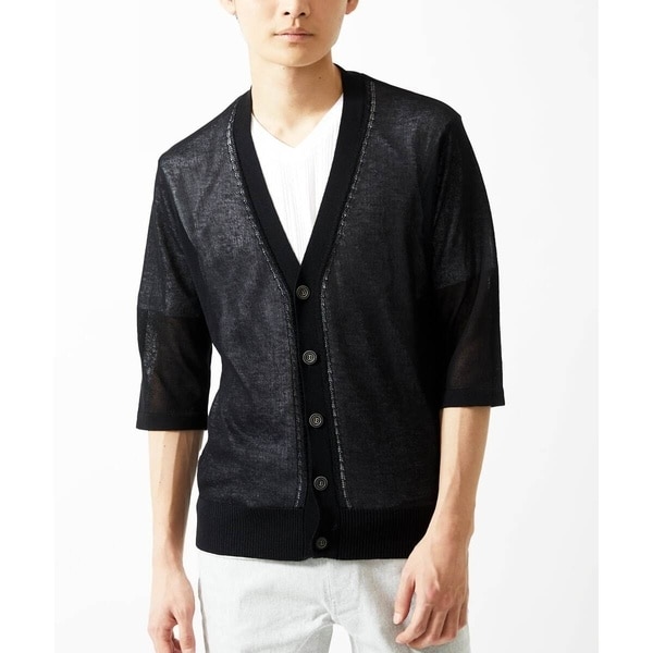 七分袖カーディガン | MKオム(MK homme) | マルイウェブチャネル