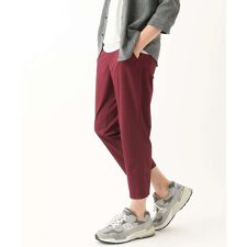 【洗える / 快適清涼素材】サマーサッカーストライプ クロップドパンツ | MKオム(MK homme)