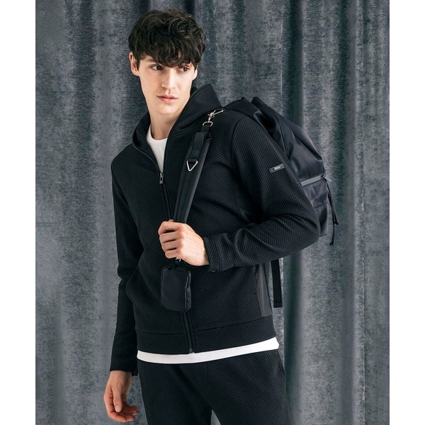 ミページ　3点セット 洗える・セットアップ可能・3L／4Lサイズあり】漆黒ノーカラー