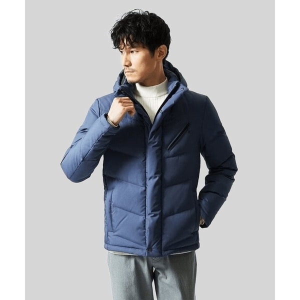 中綿ブルゾン】フーテッドシャイニーブルゾン | MKオム(MK homme