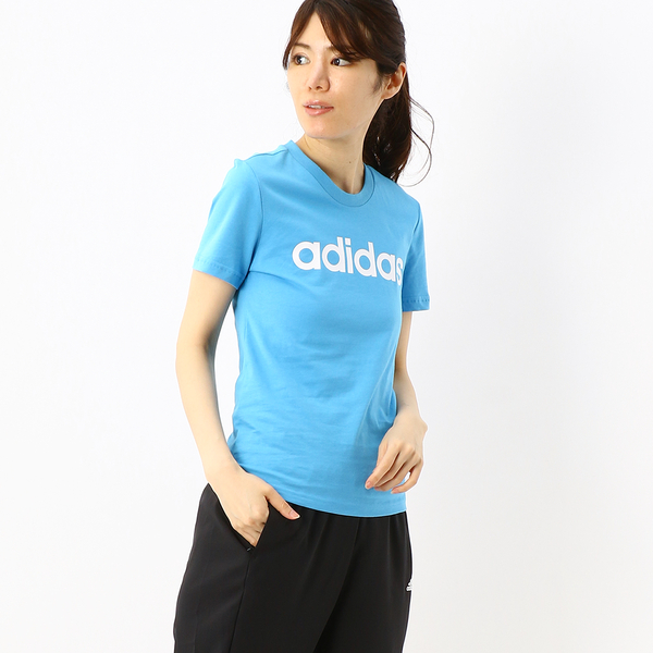 adidas／アディダス】Ｔシャツ（W ESS リニア Tシャツ） | アディダス