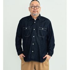 【大きいサイズ】ワークシャツ 長袖