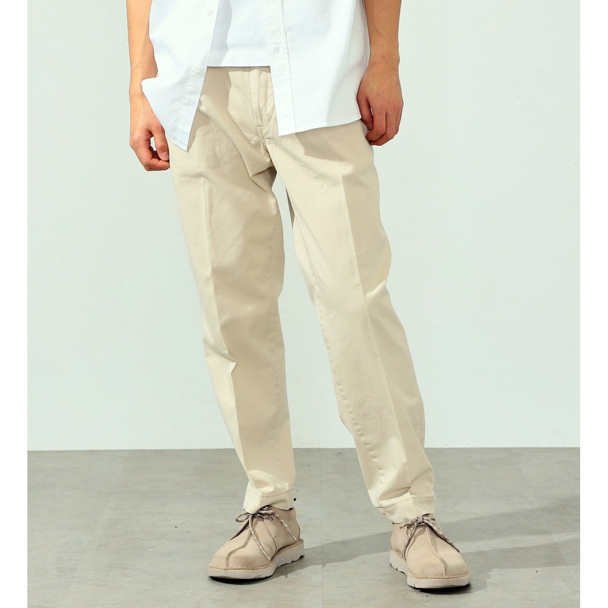 スタイルブランド EDWIN KHAKIS タックテーパードチノパンツ alevizou.gr