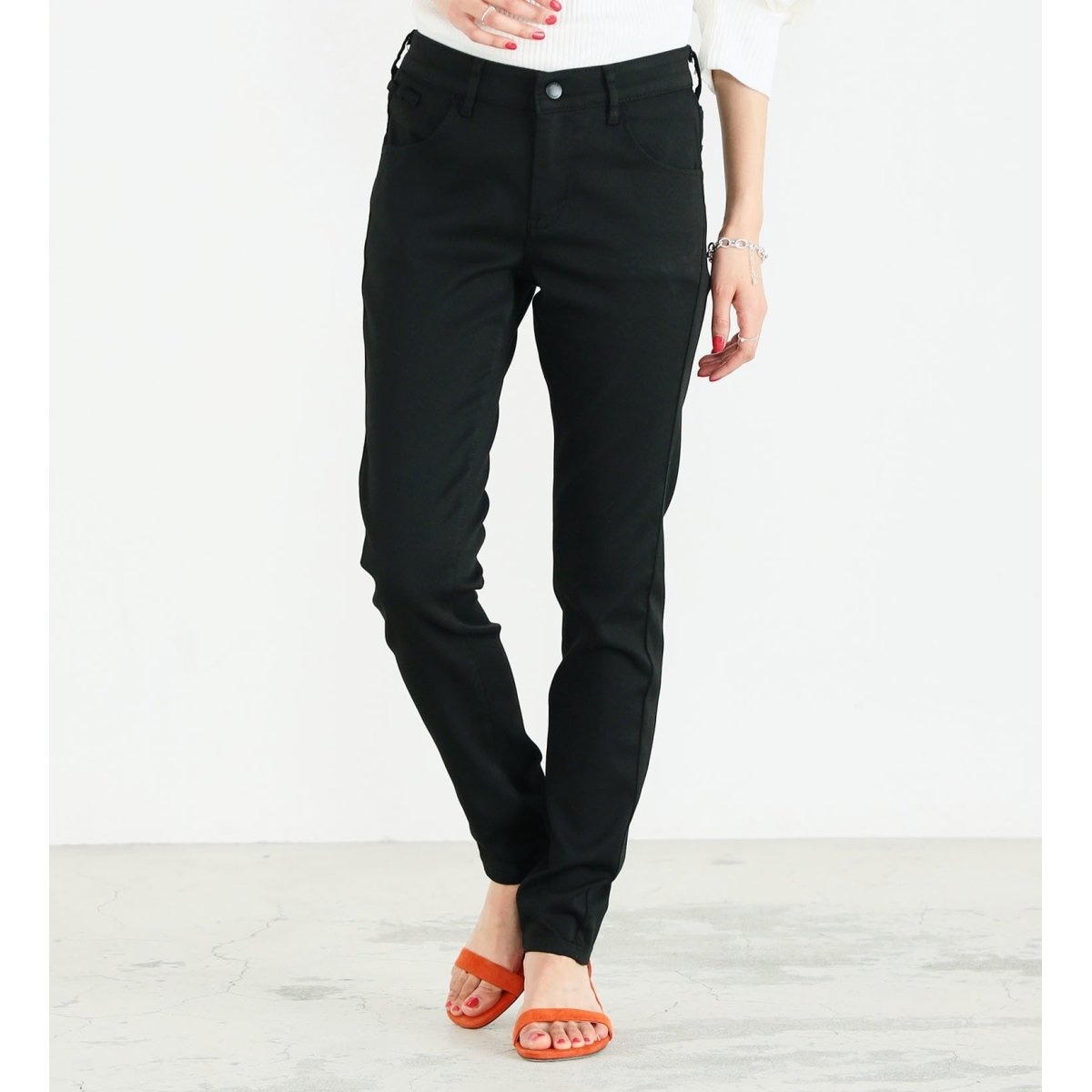 EDWIN LADIES ハタラクロ スキニーパンツ