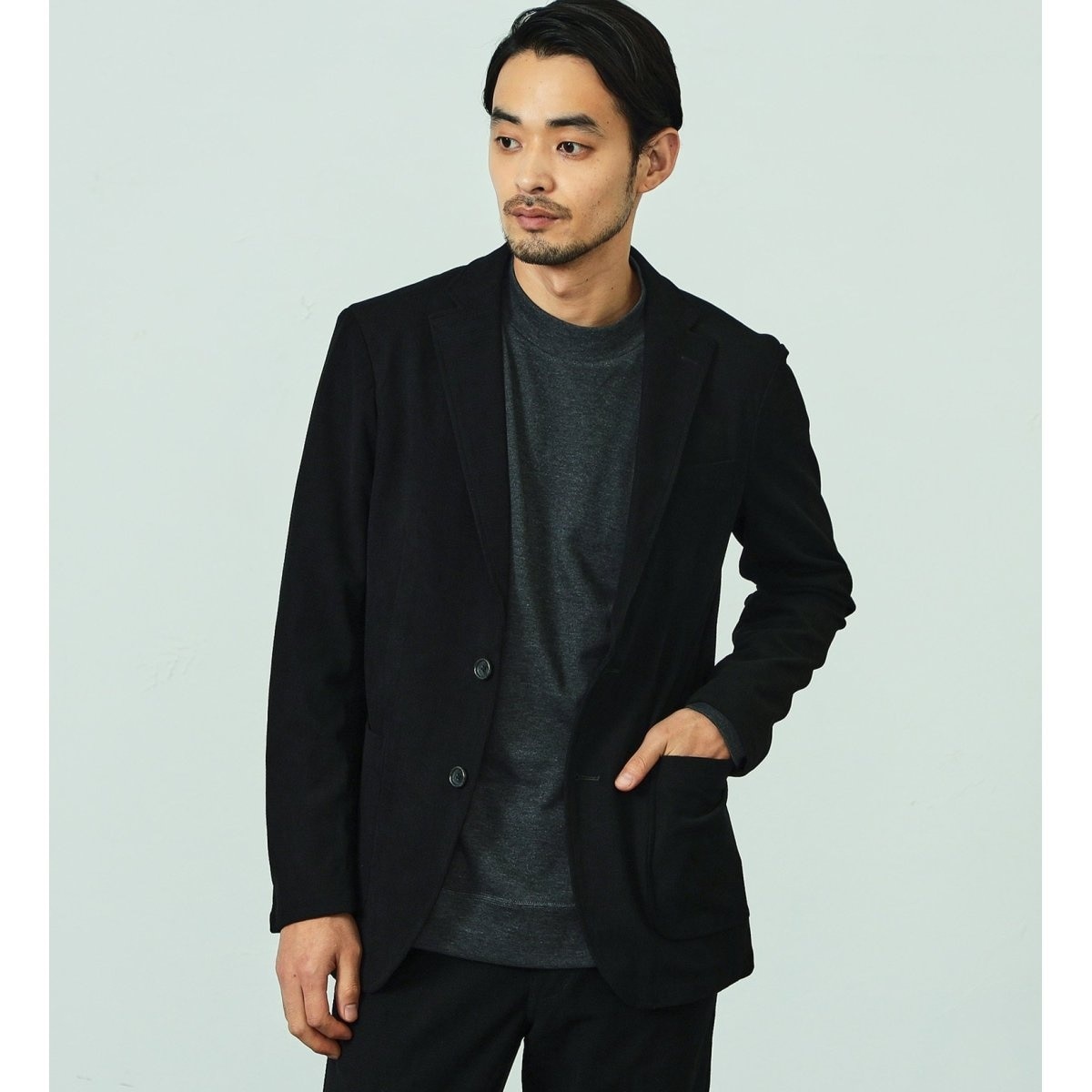 デニスラ コーデュロイ テーラードジャケット ストレッチ ビジネス