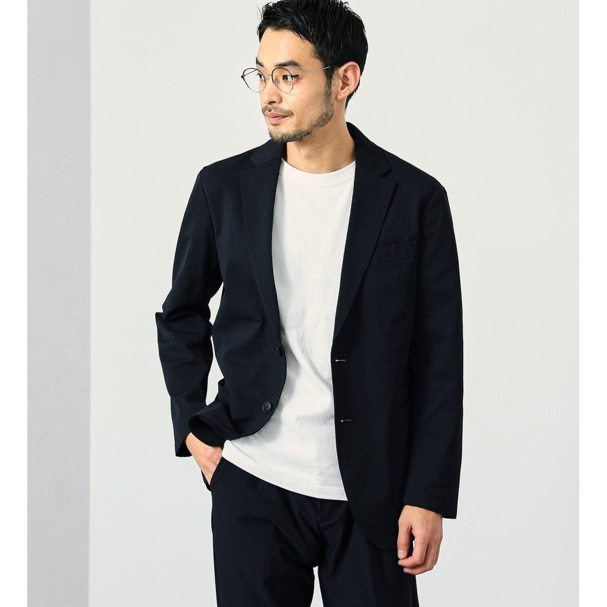 エドウィン（EDWIN）/デニスラ ルーミーテイラードジャケット ゆったりシルエット デニスラ ルーミーテイラードジャケット ゆったりシルエット