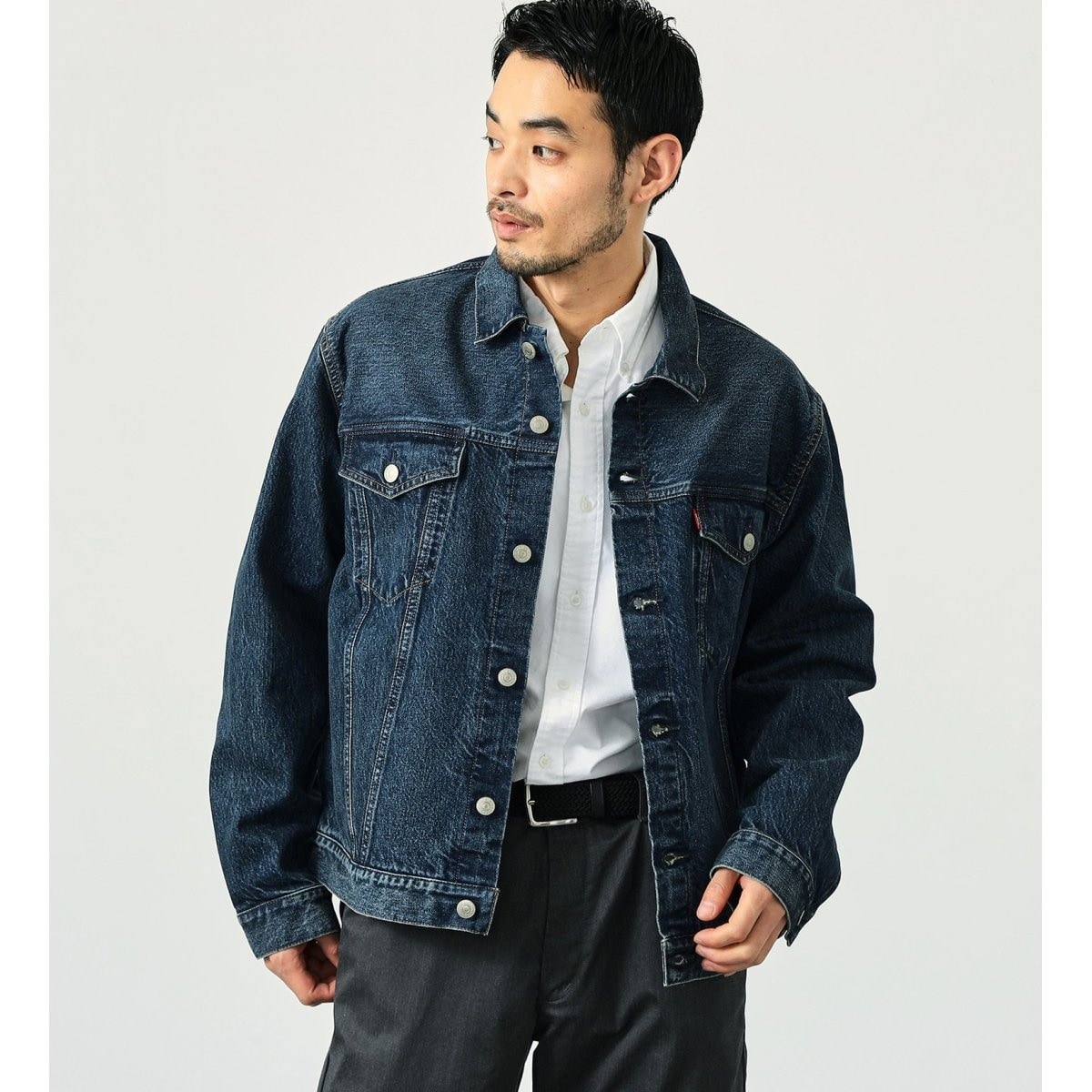 90s EDWIN デニムジャケット Gジャン 日本製 L フェード デニムジャケット Gジャン ブルゾン | エドウィン(EDWIN) | マルイ
