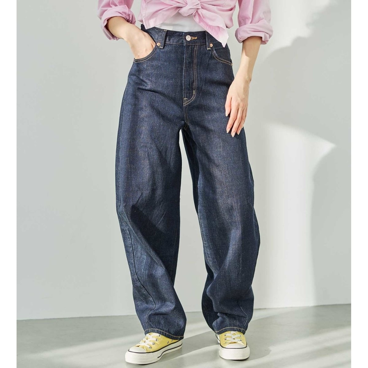 BEAUTY&YOUTH UNITED ARROWSフロントタックデニム BEAUTY&YOUTH UNITED ARROWS｜フロントタック デニムパンツ