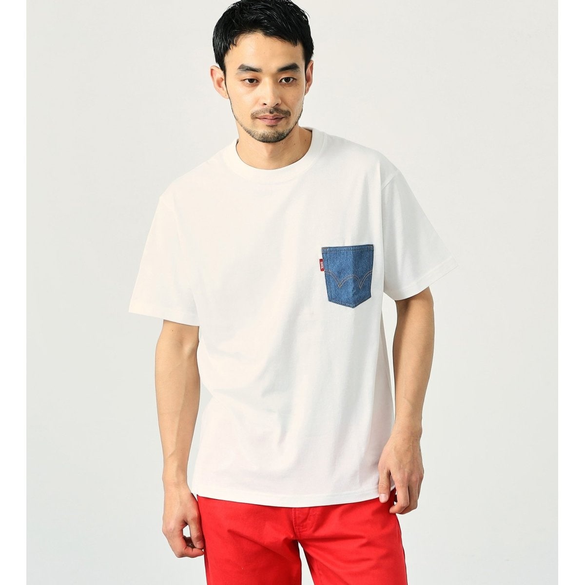 売れ筋商品|||エドウィン Tシャツ レディース トップス SUN UNISEX - Print T-shirt - white 楽天市場】エドウィン（Tシャツ・カットソー｜トップス