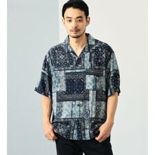 バンダナ オープンカラーシャツ 半袖 | エドウィン(EDWIN)