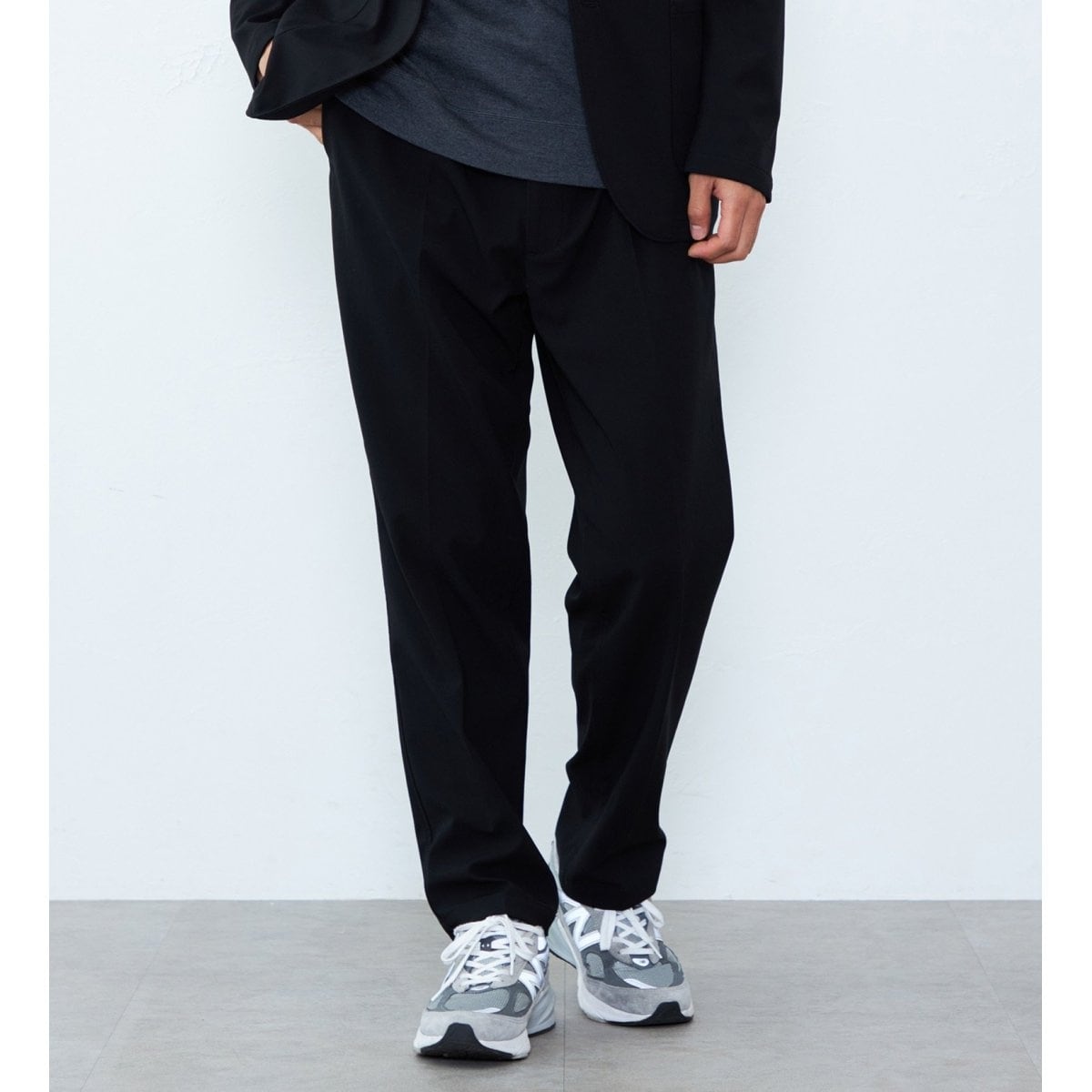 デニスラ スリムテーパード スラックス コーデュロイパンツ ストレッチ