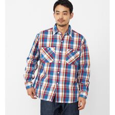 エドウィン(EDWIN)のワークシャツ チェック 長袖