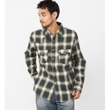 エドウィン(EDWIN)のウエスタンシャツ チェック 長袖