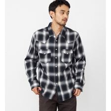 エドウィン(EDWIN)のウエスタンシャツ チェック 長袖