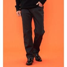 【冬用】WILD FIRE 403 ふつうのストレート デニムパンツ ジーンズ 暖パンツ 裏起毛 保