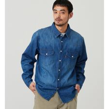 ウエスタンシャツ デニム 長袖