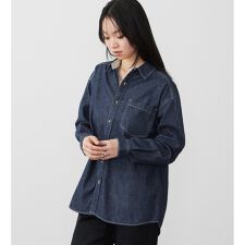 ビッグシルエット デニムシャツ