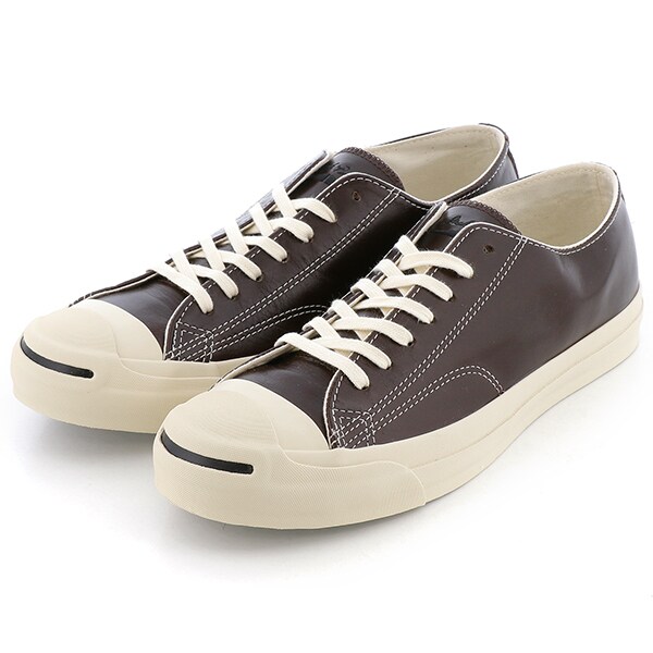 27㎝　コンバース　ジャックパーセル　オリーブグリーンレザー CONVERSE/コンバース/ジャックパーセル オリーブ グリーン