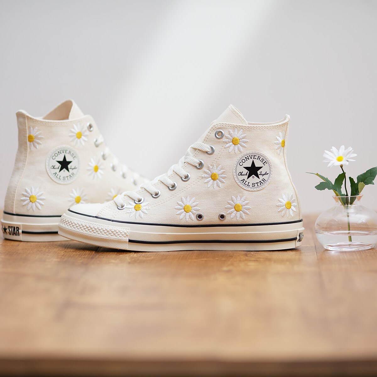 CONVERSE ハイカット　デイジーフラワー CONVERSE】 コンバース AS (R) DAISYFLOWER HI オールスター (R