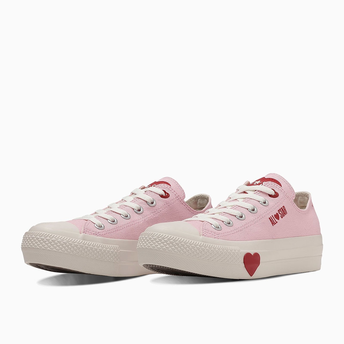 【厚底】コンバース オールスター PLTS メニーハーツ OX ハート CONVERSE/コンバース/オールスター PLTS メニーハーツ OX