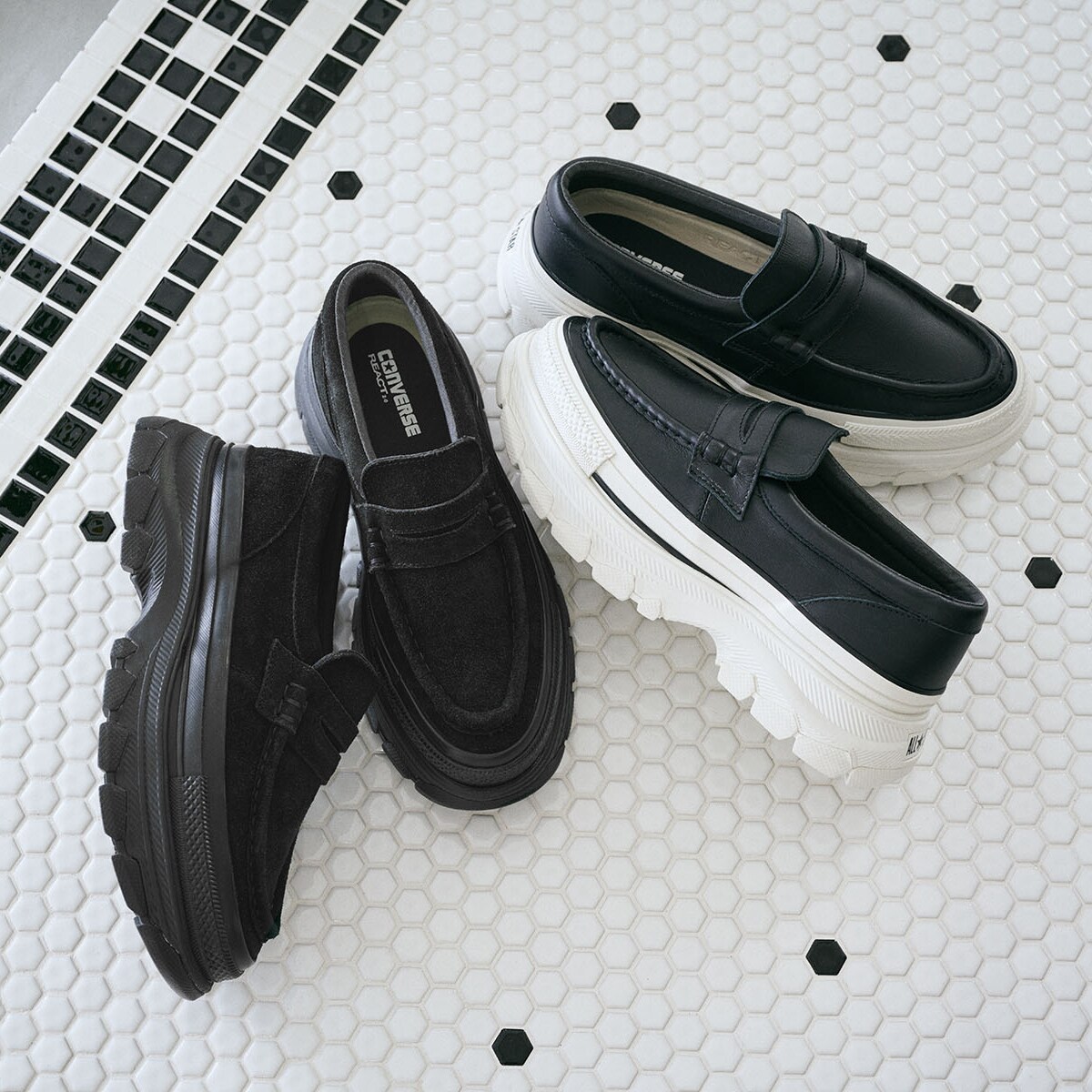 コンバース ローファー コンバース CONVERSE レディース メンズ スニーカー