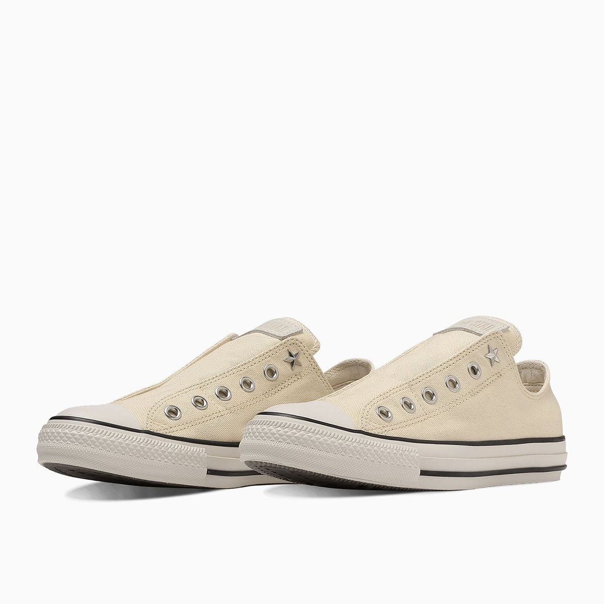 Converse street shops slip white