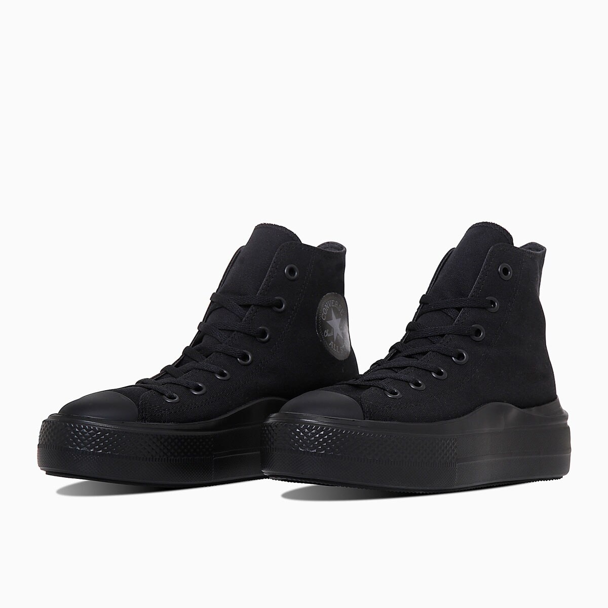 国内配送 CONVERSE ALL STAR LIGHT PLTS II HI BLACK レディース 【CONVERSE】 コンバース AS LIGHT PLTS II HI