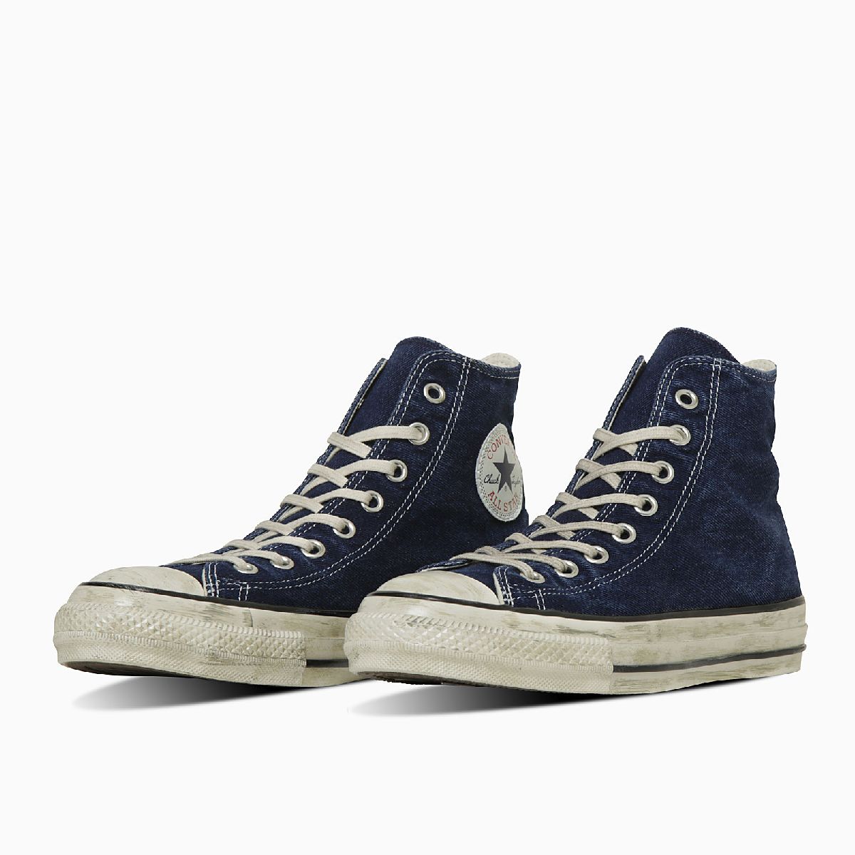 新品コンバース オールスター エイジド フェイデッドデニム 28cm CONVERSE/コンバース/オールスター エイジド フェイデッドデニム AG HI