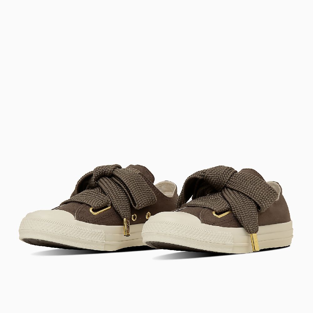 コンバース オールスター リボンレース スリップ/ダークトープ/24.5 CONVERSE/コンバース/オールスター リボンレース スリップ OX