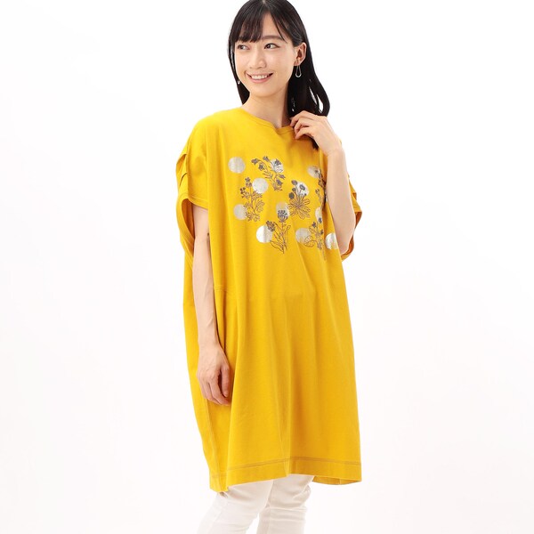 スーパーハッカ 花柄 スーパーハッカ チュニック チュニック