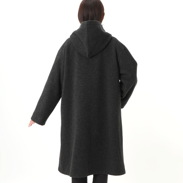 スライバー スプレーマムサガラ刺繍フーディコート（裏地有り