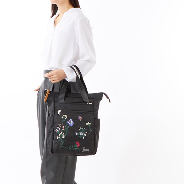 glanta｣シークレットフォレスト刺繍リュック&トートバッグ | スーパー