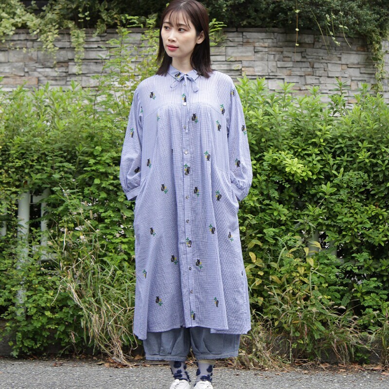 spick&span コットンクレープルーズワンピース Spick＆Span ワンピース コットンクレープルーズワンピース