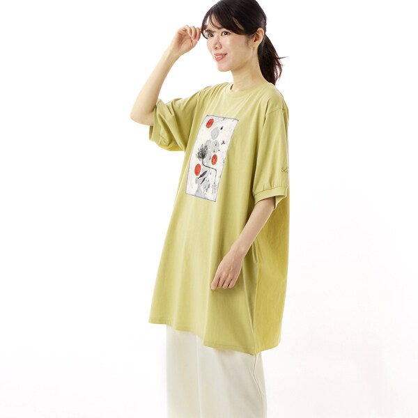 [15〜19号]SUPER HAKKA×オバタクミ「エピソード1」プリント+刺繍チュニックカットソー 楽天市場】[15〜19号]SUPER HAKKA×オバタクミ｢エピソード1