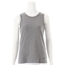 ロゴワンポイント刺繍 強撚フライスタンクトップ