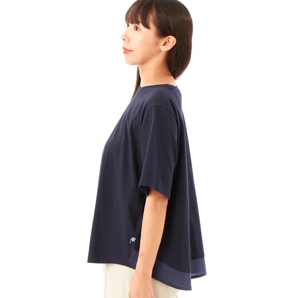 SUPER HAKKA×reiko.matsuno ｢おはな｣刺繍Tシャツ | スーパーハッカ