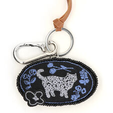 スーパーハッカ(SUPER HAKKA)のモチーフチャーム｢ネコとフラワー｣