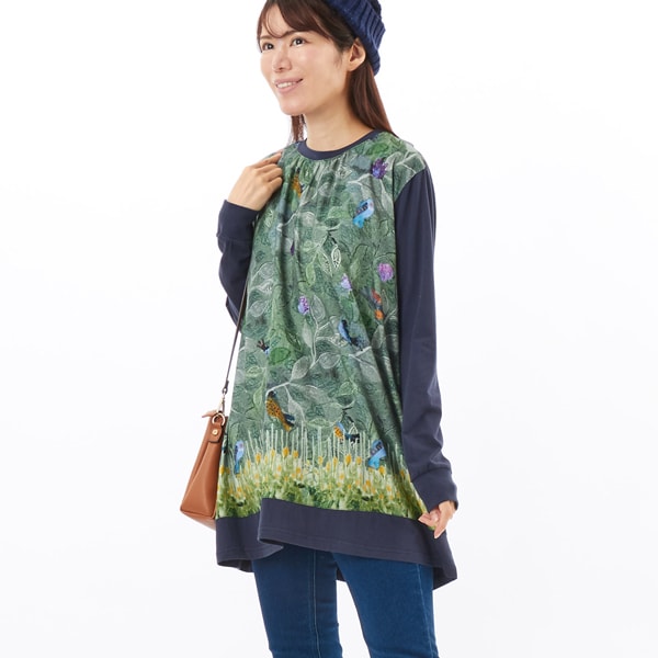 SUPER HAKKA×サクマ ユウコ ｢ある日の森の街｣/｢この葉の青い鳥