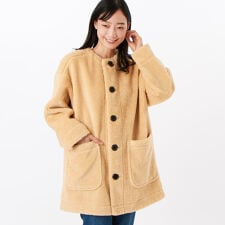 ボンディングボアノーカラーコート