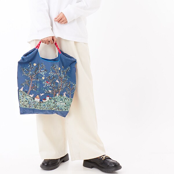 SUPER HAKKA×Ball&Chain シルエットツリー刺繍トートバッグ(M