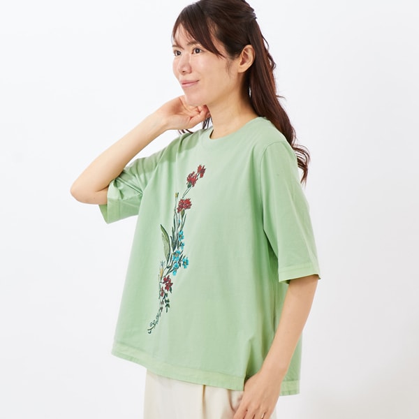 フローリーハグ刺繍Tシャツ | スーパーハッカ(SUPER HAKKA) | マルイ
