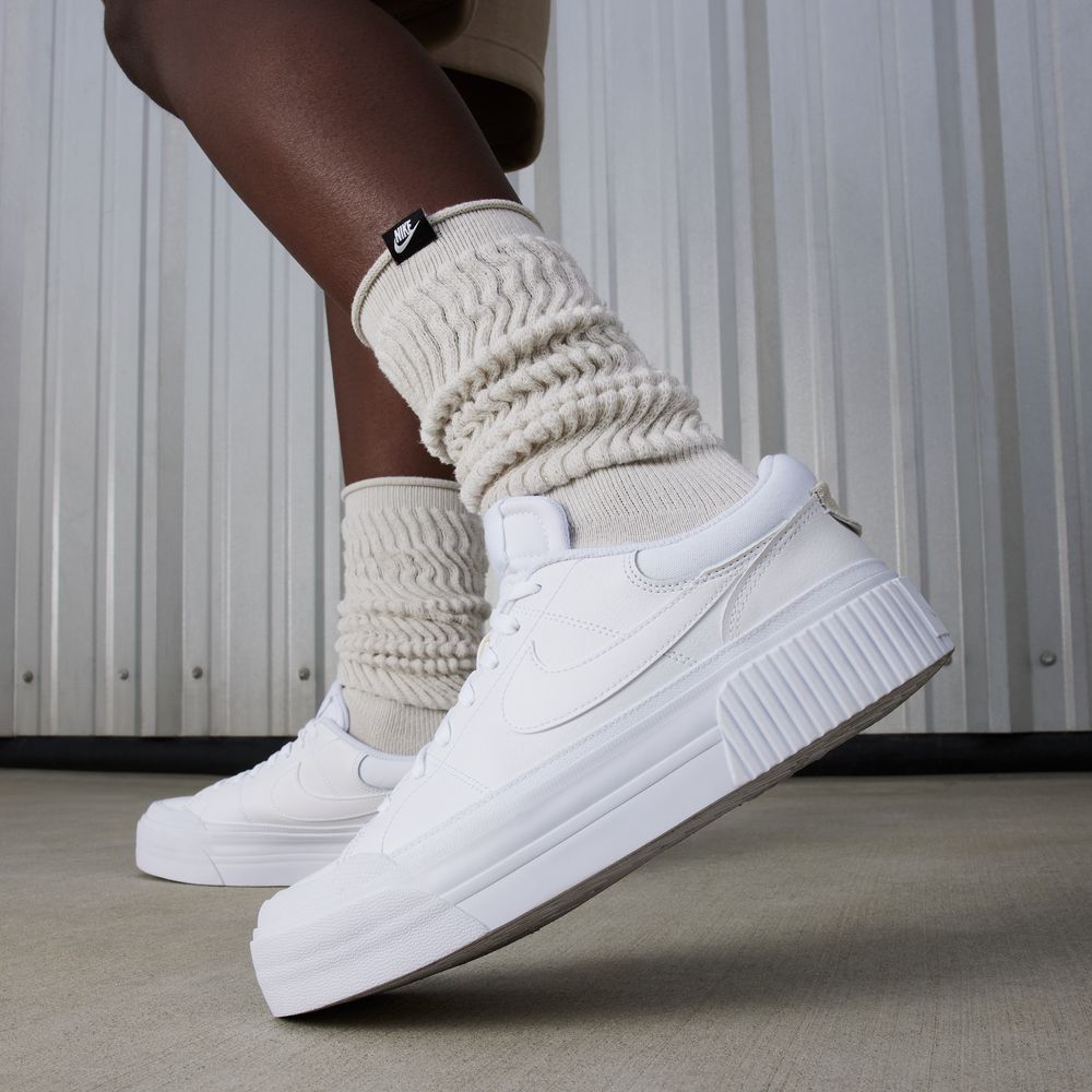 [}C]NIKE/iCL/WMNS COURT LEGACY LIFT/iCLiNIKEj 101(WHITE/WHITE)