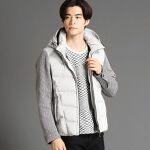 袖フリースデニムダウンブルゾン | ニコルクラブフォーメン(NICOLE  