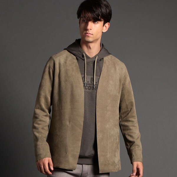 カットオフボタンレスカーディガン | ニコルクラブフォーメン