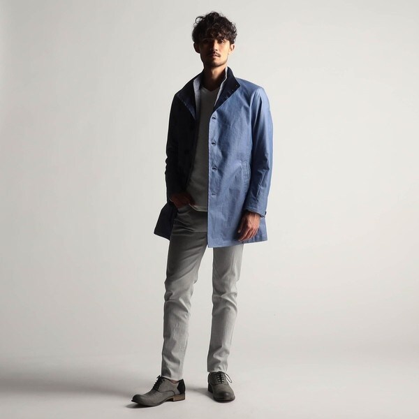 コーティングツイルスタンドカラーコート | ニコルクラブ